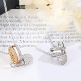 Pin Pendant Necklace Women's Broochh Choker Necklace Brinco Birthday Gift