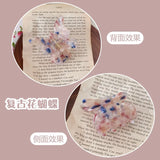 Butterfly Acetate Hair Clip for Women OL Style Hair Accessories