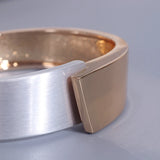 Geometric Round Women's Bracelet Bangle Metal Cuff Bangles