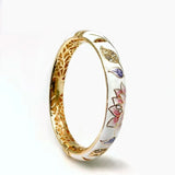 Red Enamel Mother's Gift Bracelet