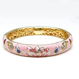 Red Enamel Mother's Gift Bracelet