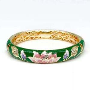 Red Enamel Mother's Gift Bracelet
