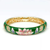 Red Enamel Mother's Gift Bracelet