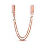 REFLEXIONS Mesh Clip Reflection Bracelet 925 Silver