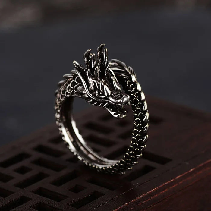 Ring Dragon Ladies Engagement Ring Men Jewelry