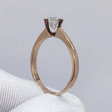Classic 4-Claw Zircon Wedding Jewelry For Women