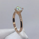 Classic 4-Claw Zircon Wedding Jewelry For Women
