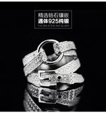 925 Sterling Silver Wedding Engagement Ring For Lover Gift