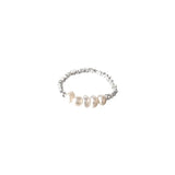 Baroque Pearl 925 Sterling Silver Ladies Ring