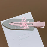 Seamless Shovel Word Clip Side Clip Bangs Broken Hair Clip