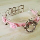 Harajuku Leather Punk Choker Necklace Rivets Collar