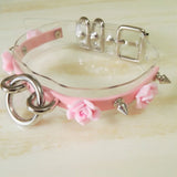 Harajuku Leather Punk Choker Necklace Rivets Collar