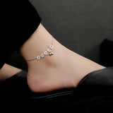 Vintage Coin Bell Anklet for Women Girls Summer Beach Jewelry