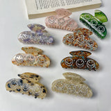Smiling Face Grab Clip Hair Accessories