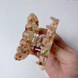 Smiling Face Grab Clip Hair Accessories