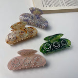 Smiling Face Grab Clip Hair Accessories