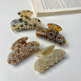 Smiling Face Grab Clip Hair Accessories