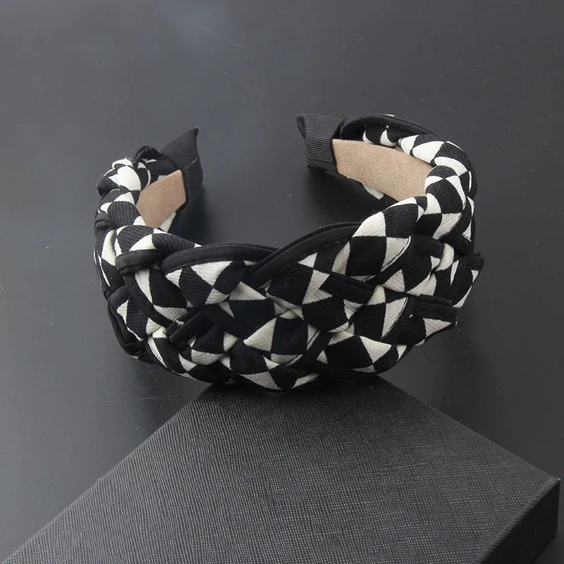 Fleece Fabric Hair Hoop Knotted Prom Leisure Gift Hair Accessories