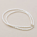 Joker Mini Rice 3-4MM Pearl Clavicle Chain Necklace