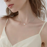 Walking Cat Silver Necklace for Women