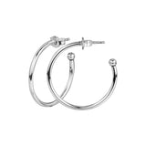 Small Versatility Hoops Earrings 925 Sterling Silver Jewelry