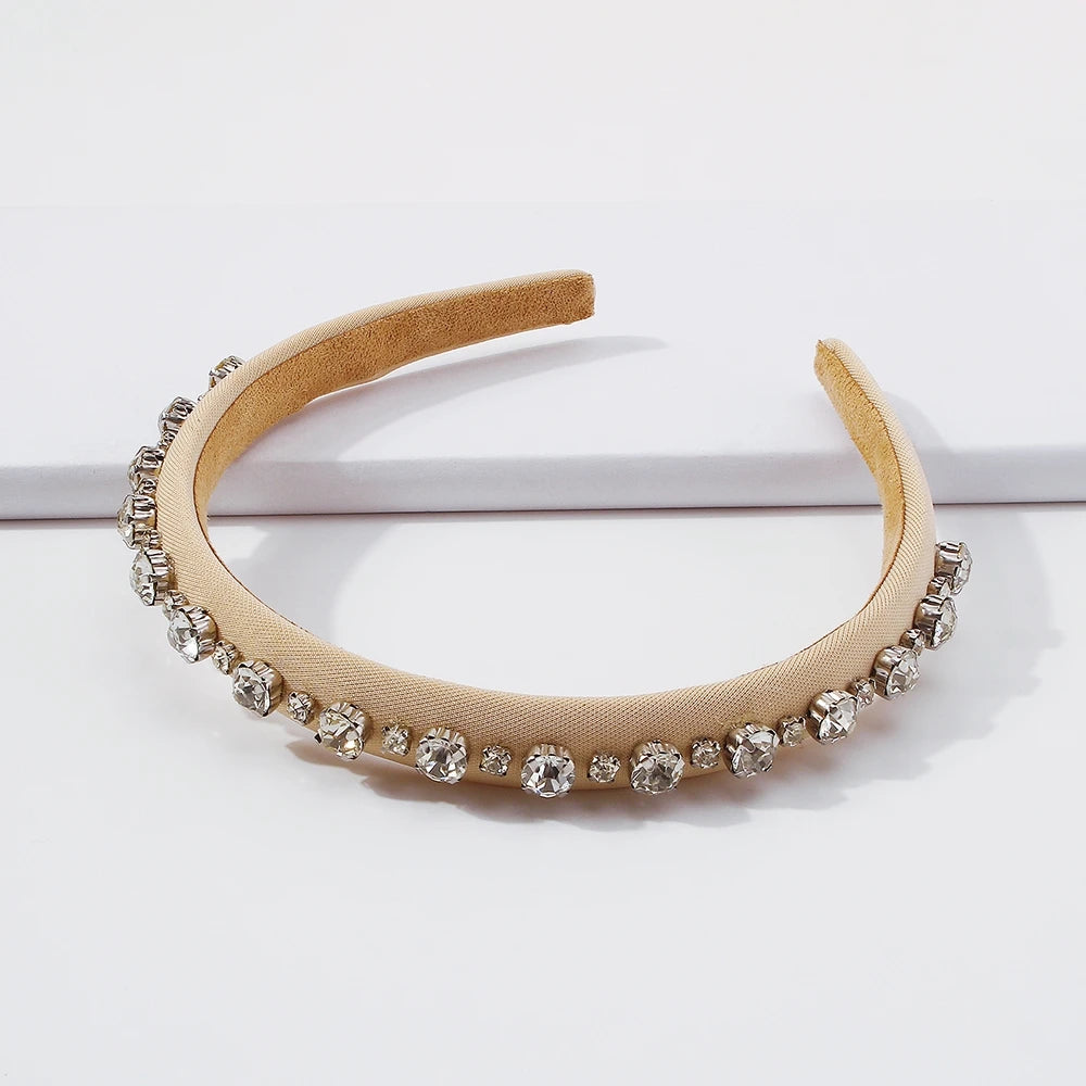 Charm Crystal Thin Headband Rhinestone Hair Accessories