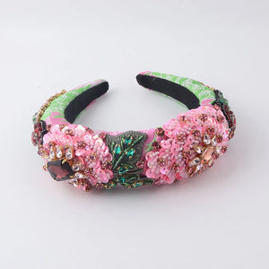 Rhinestone Leaves Prom Headwear 840