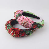 Rhinestone Leaves Prom Headwear 840