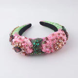 Rhinestone Leaves Prom Headwear 840