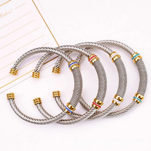 Adjustable Bracelet for Women, CZ Jewelry, Prom Accessories