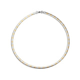 Gold-Color Chunky Collar Choker Necklace For Women