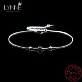 Sterling Silver Bead Pendant Anklets Foot Chain Bracelets Women Gift