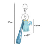 Stereo Dinosaur Keychain Key ring Panda Koala Fox Multiple Animal Keychain