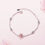 Sterling Silver 925 Crystal Cat Bangle Bracelet for Women