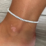 Summer Turtle Pearl Bead Anklet Bracelet Women Jewelry Gift