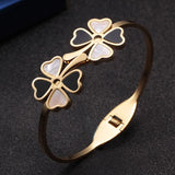 Sweet Heart Charm Cuff Bangles For Women Girls Birthday Gift