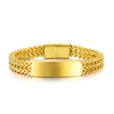 Symmetry Stainless Steel Chain Link Bracelets Men Women