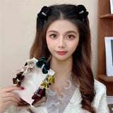 Colorful Butterfly Hair Clip Pearl Hairpin Hair Accessories