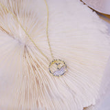 Zircon Fishtail Necklace Pendant for Women