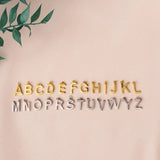 Temperament Stainless Steel Heart A-Z Letter Pendant Necklace