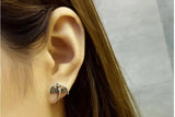 Sterling Silver Tiny Dragon Pterosaurs Dinosaur Stud Earrings