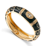 Colorful Enamel Bracelet Cuff Bangle Statement Jewelry