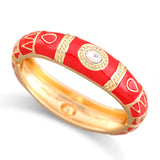 Colorful Enamel Bracelet Cuff Bangle Statement Jewelry