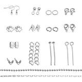 DIY Earring Accessories Kit: Various Materials Boxed