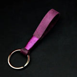 Leather Couple Keychain Schoolbag Key Pendant Car Keychain Gift