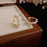 Elegant Light Pearl Earrings for Wedding Party