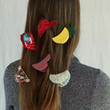 Tulip Daisy Flower Acrylic Hair Claws for Women Ponytail Clasp Barrette Crab
