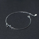 12 Constellations 925 Sterling Silver Bracelet for Women