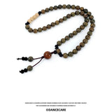 Vintage Sandalwood Beaded Bracelet Charm for Women Men Girls