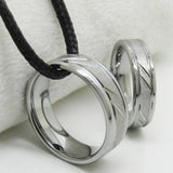 Silver Tungsten Carbide Women's Wedding Rings